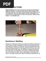 Resistance Welding