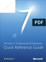 Windows 7 Reference Guide PDF