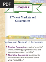 ch02 - EFFICIENT MARKETS AND GOVERNMENT