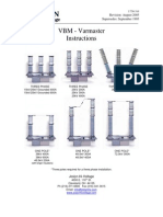 Joslyn VBM Switches Instructions