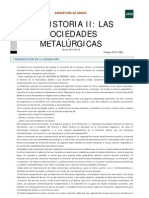 2013-14 Guía Prehistoria Ii. Sociedades Metalúrgicas PDF