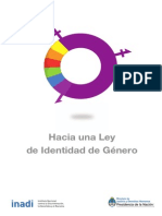 Hacia Una Ley de Identidad de Genero PDF