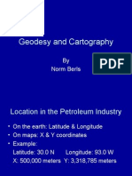 Geodesy and Cartography