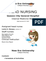 Head Nursing: New Era University