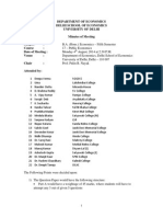 Minutes 17 Public Economics B.A. H Eco. 5th Sem.