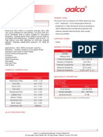 Aalco Metals LTD Aluminium Alloy 5005 H34 Sheet 137