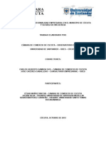 Estudio Sobre La Informalidad Empresarial en El Municipio de Cúcuta y Su Área de Influencia