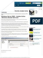 Crear Un Controlador de Dominio, Instalar Active Directory - Taringa! PDF
