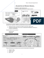 Bromatología. TEMA 2. Alimentos Origen Animal