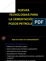 Tecnologías Cementación de Pozos Petroleros