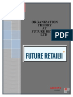 A Project Report On Organisational Structure of Future Group