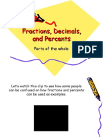 Fractions Decimals and Percents 1 1p59zel