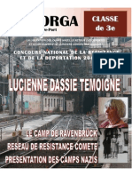 Concours de La Résistance Et de La Déportation (Collège Mayorga)