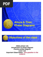 Alloys and Their Phase Diagram