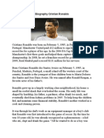 Biography Cristian Ronaldo