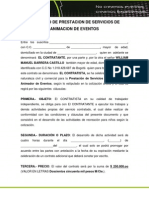 Formato de Contrato