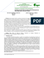 Transitorios de Arranque de Motores de Induccion Trifasicos de 450hp Simulados Con Software