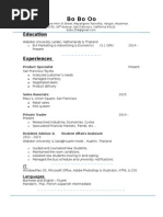 Resume - New