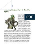 Druid Handbook Part 1 - the Wild Mystic - Έγγραφα Google