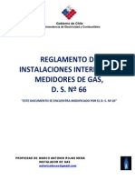 Reglamento de Instalaciones Interiores de Gas PDF