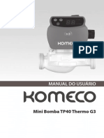 Manual Uso TP 40 Thermo