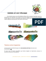 Textos 3d Con Inkscape PDF