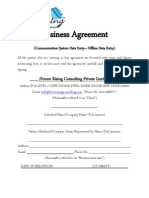 Business Agreement: Future Rising Consulting Private Limited