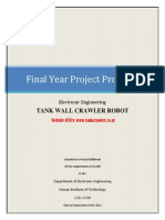 FYP Proposal (Tank Wall Crawler Robot)