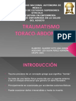 Traumatismo Toraco-Abdominal A Exponer