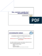 Aula 02 - Uso, Controle e Gestão Dos Recursos Hídricos