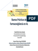 Buenas Practicas de Farmacovigilancia