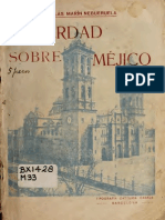 La Verdad Sobre Méjico-Negueruela 1928