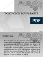 Tostacion Sulfatante