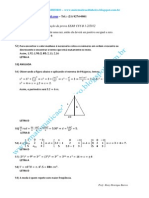 MATEMÁTICA Resolução Eear 2012