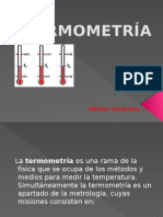 TERMOMETRÍA