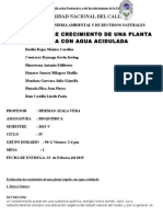 Evaluacion de Crecimiento de Una Planta Regada Con Agua Acidulada Corregido