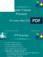 Jugular Venous Pressure: It's Easier Than It Looks