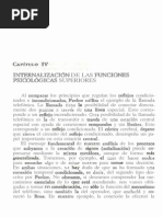 Internalizacion de Las Funciones Psicologicas Superiores. Vygotsky