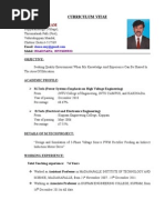 Y.Damodharam: Curriculum Vitae