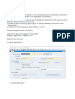 OAF Personalisation Migration