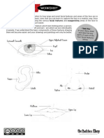 Drawing The Face-Worksheet PDF