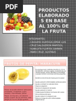 Productos Elaborados en Base Al 100 de