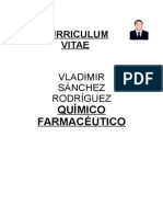 Curriculum Viteeeae Vladimir Sanchez Rodriguez