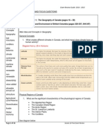 Social Studies Final Exam Review Key 2015