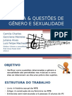 Música & Questões de Gênero e Sexualidade 