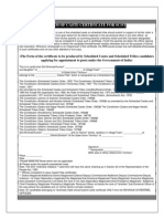 6 Caste Certificate Format