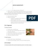 Head To Toe Physical Assessment