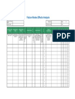 Failure Modes Effects Analysis