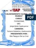 Calentamiento Global Monografia