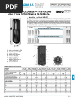Agua Caliente Sanitaria Tarifa PVP SalvadorEscoda